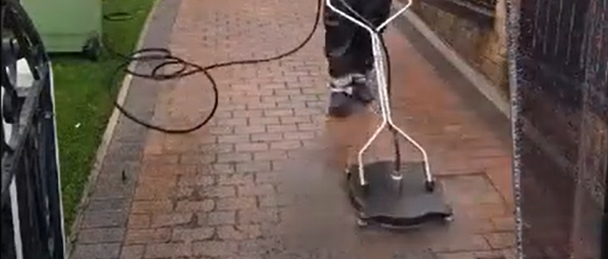 Driveway cleaning by Mossaway of Sheffield